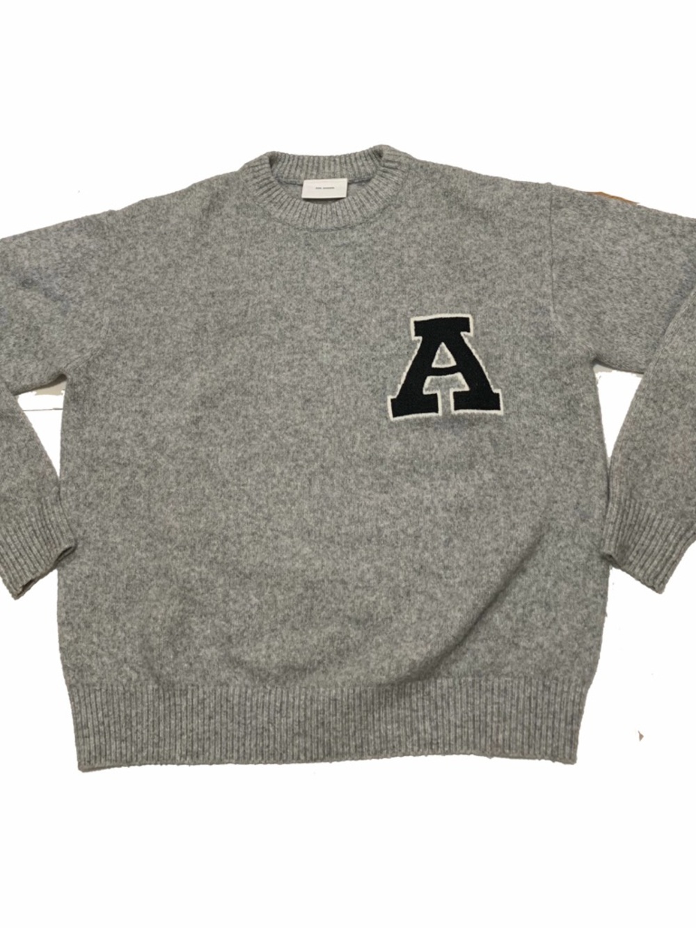 Axel Arigato wool-blend crew neck sweater